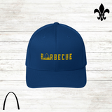 Arch City Barbecue Flex-Fit Hat (Yellow Logo)