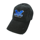 GABC Distressed Dad Hat (White/Blue)