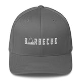 Arch City Barbecue Flex-Fit Hat (White Logo)