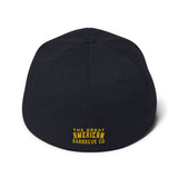 Arch City Barbecue Flex-Fit Hat (Yellow Logo)
