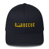 Arch City Barbecue Flex-Fit Hat (Yellow Logo)