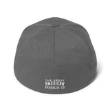 Arch City Barbecue Flex-Fit Hat (White Logo)
