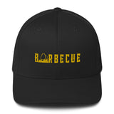 Arch City Barbecue Flex-Fit Hat (Yellow Logo)