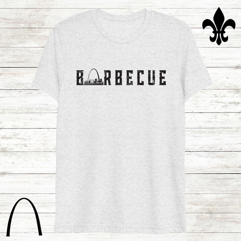 Arch City Barbecue T-Shirt (Black logo)