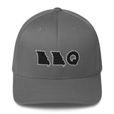 Missouri BBQ Flex-Fit Hat (Black Logo)